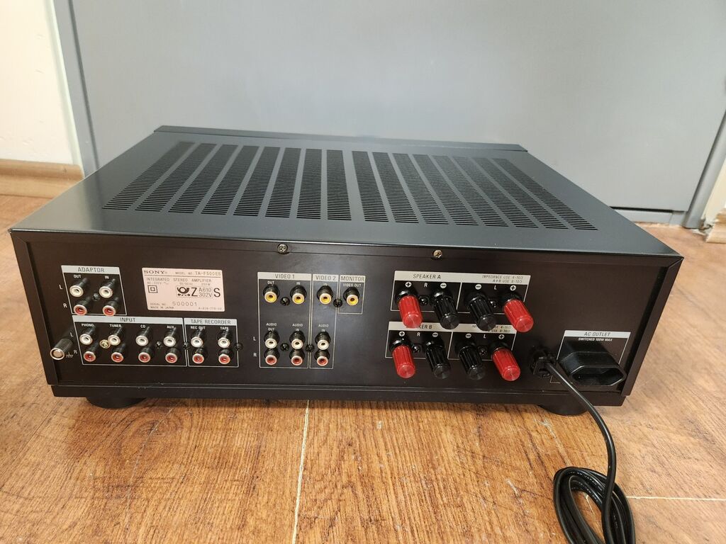 Sony TA F500ES Integrated Stereo Amplifier Soov Ee