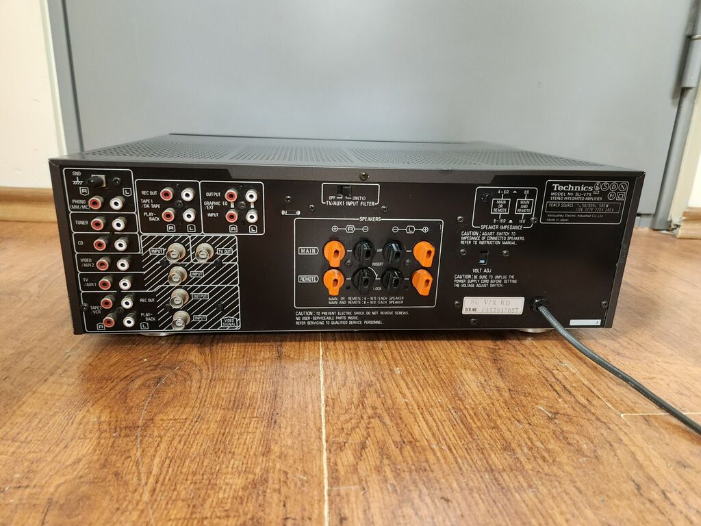 ジャンク品　Technics SU-V7X STEREO AMPLIFIER Technics SU-V7X New Class A Stereo võimendi - SOOV.ee