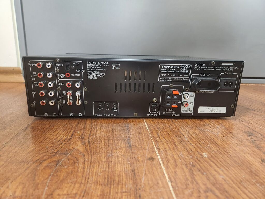 Technics SU-X911 Digital Integrated Amplifier