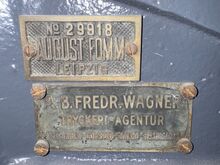 AUGUST FOMM LEIPZIG PRESS