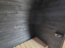 Ovaalne saun  3,5 m x 4,5 m ( 2 ruumi)