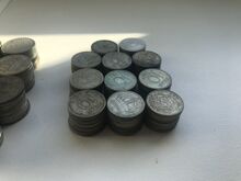 Шведские серебряные монеты 320 шт., 520 г серебра 999 пробы