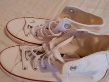Valged Converse ketsid nr 38.