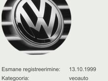 Volkswagen Caddy- tervikuna varuosadeks