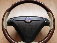 Деревянный руль Volvo