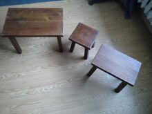 КОМПЛЕКТ ДУБОВЫХ СКАМЕЕК