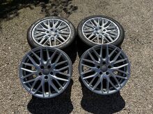 Audi 18 tolli originaal valuveljed