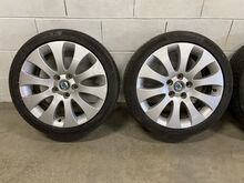 17" Skoda valuveljed 5x112 koos suverehvidega