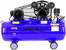 Масляный компрессор 200 л 400 В KD4063, 2 поршня