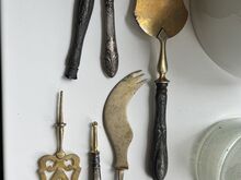 Vanad / vintage serveerimisriistad – hõbetatud