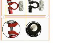 Akuklemmid kiirlukustusega 12V 24V 2tk