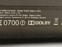 Lenovo Yoga Tablet 2 32 GB 4G + WiFi Windows 10
