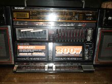 MÜÜA  töökorras SHARP WF-939 "boombox"