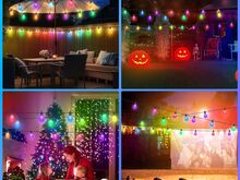 21М LED RGB диммируемая ГИРЛЯНДА IP65