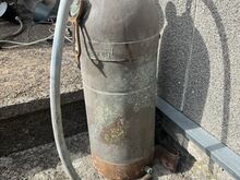 MÜÜA VANA SAKSA VINTAGE TULEKUSTUTI / suur