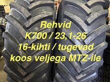 Laiad rattad MTZ-ile (23,1-26)
