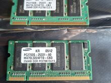 Mälumoodulid DDR 256MB 2 tk.