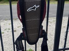 Mootoratta Alpinestars KR-1 Cell seljakaitse