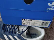 Б/у кроссовки Adidas Gazelle в хорошем состоянии, 45.5