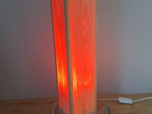 Puidust kuma lamp, valgusti