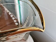 Imeilus käsitsi maalitud klaaskann / maikelluke