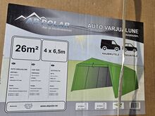 Autotelk Põhjala XL 3,8×6,5m  h-3,8m PVC kate 450g