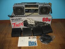 Kassettraadio SHARP