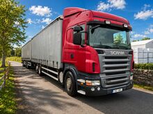 SCANIA R420 LB6X2HNA + ШТОРНЫЙ ПОЛУПРИЦЕП (КОМПЛЕКТ)