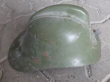Старинная пожарная каска