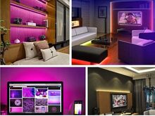 LED-valgusriba20M+44 pultIR-kaugjuhtimispult app