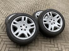 Литые диски Mercedes + ламельные шины