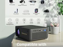 LED-projektor WEWATCH V10 Pro WiFi Bluetooth 1080P