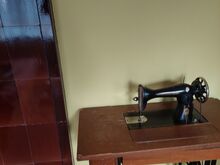 Töökorras Polodolski õmblusmasin jalaga