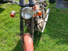 Мотоцикл JAWA с боковой коляской