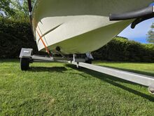 Soome mootorpaat 3.85m + Evinrude 20/25hp + haagis