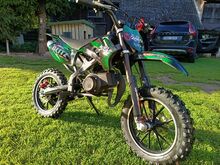 Laste krossikast KXD BLITZ PRO 24MX + Krossikiiver