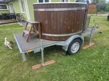 Купель на прицепе