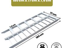 Mootorratta ramp 180cm, WORHAN
