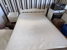Täispuidust kaheinimese voodi + 2 öökappi