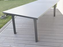 Новый алюминиевый стол 220x100