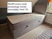 Lahtikäiv voodi 90x200