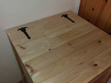 Kummut pealt avatav, hea panipaik, tehtud eritelli