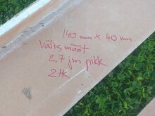 Valguskasti kipselemendid,karniis