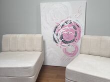 Экстра большая ручная работа 120x80