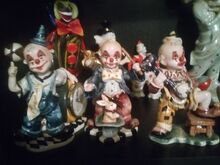 Фарфор фигурки клоунов