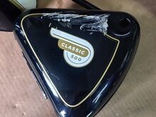 Royal Enfield classic 500 esi +taga porilauad..
