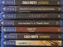 Playstation 4,  5   ja wii mängud