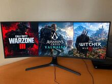 SAMSUNG 43" CURVED MONITOR 3840 x 1200 MÄNGURILE