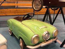 Moskvich Studebaker vana plekist pedaalauto