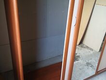 Большой шкаф-купе с зеркалом